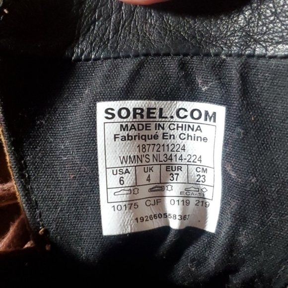 Sorel Tan Lace Up Boots - Picture 5 of 5